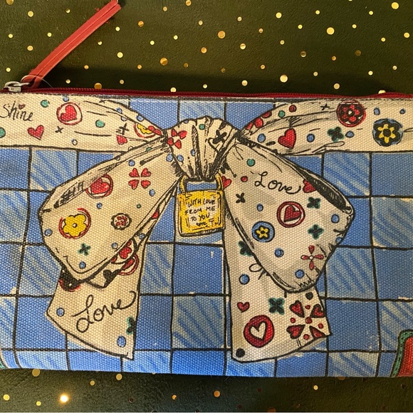 Brighton Purse and Pouch SET. Love and Joy. EUC. - Picture 3 of 11